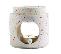 Berriphonia Support pour Bougie Chauffe-Plat,Résistant À La Chaleur Moderne - Porte-Bougies À Thé Brûleur À Huile | pour Yoga Salle À Manger Méditation Réception Ferme Salon Entrée Salle De Bain