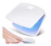 Berrlly Lampe à ongles laser pour plusieurs ongles d'orteils/ongles, lumière bleue améliorée de 470 nm, hauteur réglable, sûre et fiable (blanc)