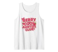 Berry Cool Aunties Club Mignon Fraise Rayé Débardeur