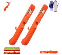 Berry Picking Tools,Tree Apple Handle Telescopic Grabber, Telescopic Fruit Picker Pole, Adjustable Cherry Garden Harvesting Mango Net Extension Stick Avocado Cutter, for Orchard Farm (1pcs)