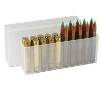 Berry's 20 Boîte ronde en plastique transparent pour munitions 30-06 - .270