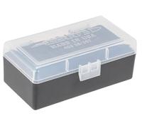 BERRY'S Boîte à munitions en plastique transparent et noir 50 ronds 38/357