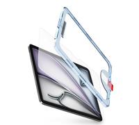 bersem Protection d'écran compatible avec iPad Air 11" M3 2025/M2 2024, en verre trempé, ultra transparent, anti-rayures, compatible avec les coques, EZ Kit, 1 paquet