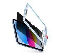BERSEM Verre Trempé Anti-Espion pour iPad 10ème Génération 10,9 Pouces (2022) Protection D'écran de Dureté 9H, Outil D'alignement Offert, Anti Rayures-Lot de 1