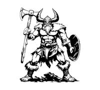 Berserk Art Autocollant de lettrage Motif icônes et graphiques Noir 49,2 x 61,1 cm