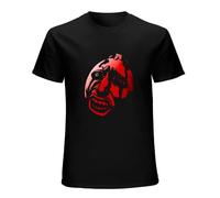 Berserk Behelit Dark Fantasy Manga Men's T-Shirt Unisex Black Cotton Print Tee Shirts XL