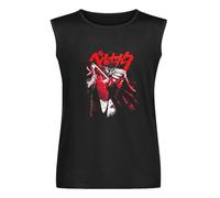 Berserk Bloody Guts Sleeveless T-Shirt Black Unisex Mens Vest Tank Tops Tee M