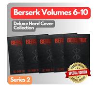 Berserk Deluxe Hardcover Manga Collection Volumes 6-10 | Deluxe Hardcover Edition | Manga Collection by Kentaro Miura | English Language Box Set | Dark Fantasy Masterpiece | Special Edition [hardcover