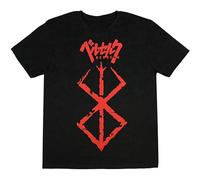 Berserk Japanese Manga of Sacrifice Men's T-Shirt Unisex Black Cotton Print Tee Shirts L