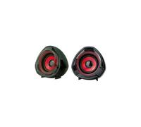 BERSERKER GAMING - Haut-parleurs - pour PC - 5 Watt (Totale) - noir, rouge