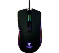 Berserker Gaming S2 Souris de gaming USB optique noir 7 Boutons 800 dpi, 1600 dpi, 2400 dpi, 3200 dpi, 4800 dpi, 6400 dpi éclairé G