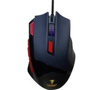 Berserker Gaming V1 Souris de gaming USB optique noir 9 Boutons 800 dpi, 1600 dpi, 2400 dpi, 3200 dpi, 4800 dpi, 6400 dpi éclairé G