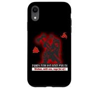 Berserker Wotan Odin Germains Futhark Fonte Runes Vikings Coque pour iPhone XR