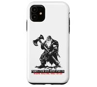 Berserker Wotan Odin Germains Futhark Runes Fonte Vikings Coque pour iPhone 11