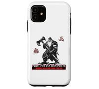 Berserker Wotan Odin Germains Futhark Runes Vikings Fonte Coque pour iPhone 11
