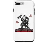Berserker Wotan Odin Germains Futhark Runes Vikings Fonte Coque pour iPhone 7 Plus/8 Plus