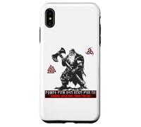 Berserker Wotan Odin Germains Futhark Runes Vikings Fonte Coque pour iPhone XS Max