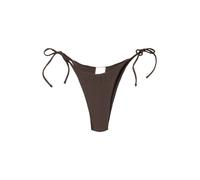 Bershka Bas de bikini brun foncé, Taille XL
