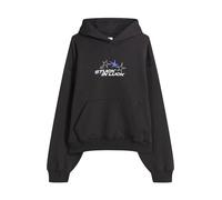 Bershka Sweat-shirt 'BOLA 8' bleu / gris foncé / blanc, Taille XL