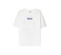 Bershka T-shirt 'BILLIE EILISH' bleu / rouge / noir / blanc cassé, Taille XS