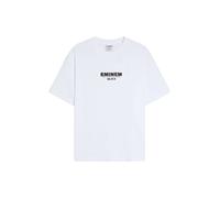 Bershka T-Shirt 'EMINEM' gris / noir / blanc, Taille M