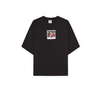 Bershka T-Shirt 'EMINEM' rouge orangé / noir / noir chiné / blanc cassé, Taille S