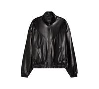 Bershka Veste mi-saison 'CAZADORA' noir, Taille XL