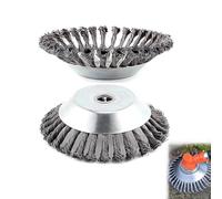 Bertaus Tête De Débroussailleuse G60 Pro Tête De Débroussaillage Universelle Haut De Gamme - pour Universelle Debroussailleur (argenté)