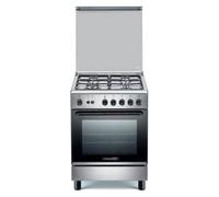 Bertazzoni La Germania Americana S64051XT/24 Cuisinière Electrique Gaz Acier inoxydable