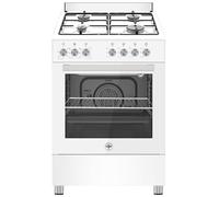 Bertazzoni La Germania SE664EB/24 Cuisinière Electrique Gaz Blanc