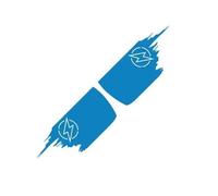 BERTDCX Accessoire Automatique Autocollants Latéraux De Conteneur De Lit, Accessoires De Décoration Graphiques De Camion pour Isuzu Dmax(Blue)