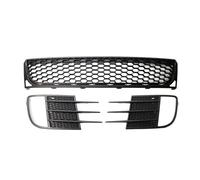 BERTGDA 1 paire de grille d'aération inférieure pare-chocs avant voiture, Convient for VW/Volkswagen/Golf 6 MK6 VI GTI GTD 2009-2013 grille de maille de brouillard de pare-chocs avant(3 PCS)