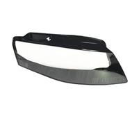 BERTGDA Couvercle d'objectif de phare, Convient for A4 A4L B8 2009-2012 phares avant en verre de voiture lampe d'abat-jour transparente Cache-lentille de phare avant de véhicule(Left)