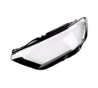 BERTGDA Couvercle d'objectif de phare, Convient for VW/T-Roc 2023-2024, abat-jour de voiture, capuchons de couvercle de lampe en verre, coque de phare Cache-lentille de phare avant de véhicule(Right)