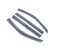 BERTGDA Déflecteur de pluie for vitres latérales voiture, Convient for GWM Tank 700 Hi4-T 2024 2025, pare-soleil, visière Déflecteurs de pluie pour portes(4PCS)