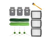 BERTGDA Filtre à brosse latérale, adapté aux aspirateurs robots convient for Irobot Roomba i3, i4, i6, i7, i8, j7, e5, e6, e7 Kit filtre et brosse pour aspirateur