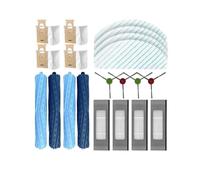 BERTGDA Filtre de brosse latérale, adapté aux aspirateurs Convient for ECOVACS DEEBOOT OZMO T9 AIVI PLUS Kit filtre et brosse pour aspirateur