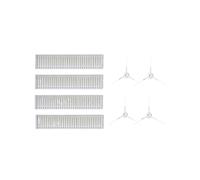 BERTGDA Filtre de brosse latérale, compatible avec les aspirateurs robots Rowenta Explorer série 60 RR7455 7447 Tefal Kit filtre et brosse pour aspirateur