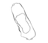 BERTGDA Joint de couvercle soupape 2 pièces, Convient for Chevrolet/GMC/Buick 12636177 12636384 25204534 10450435 Kit joint cache-culbuteurs