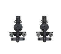 BERTGDA Nouveau capuchon de couvercle de Jet de lave-phare avant, Convient for Infiniti, EX25 EX35 EX37 EX30D QX50 J50 2007 + 286591BF6A 286581BF6A buse de pulvérisation Jet nettoyant pour phares(PAIR