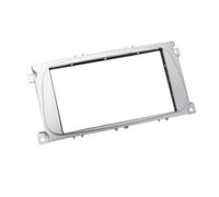 BERTGDA Panneau Stéréo Voiture Convient For Ford Focus II Mondeo S-Max C-Max Galaxy Kuga 2Din DVD Audio Mount Fascia Radio Kit Cadre de console audio pour véhicule