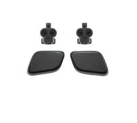 BERTGDA Pompe d'actionneur de buse de lave-phare avant, Convient for Nissan, Qashqai J11 2014 + 28646-4EM0A 28645-4EM0A Spray d'eau de nettoyage de phare Jet nettoyant pour phares(Black cap)