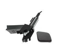 BERTGDA Pompe d'actionneur de buse de lave-phare avant, Convient for Nissan, Qashqai J11 2014 + 28646-4EM0A 28645-4EM0A Spray d'eau de nettoyage de phare Jet nettoyant pour phares(Black LH)