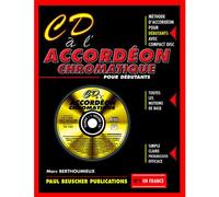 Partition : CD a l'accordeon chromatique M. Berthoumieux