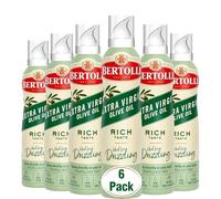 Bertolli Huile d'olive extra vierge en flacon vaporisateur 140 ml - Lot de 6