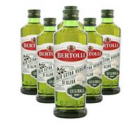 Bertolli Lot de 6 flacons d'huile d'olive extra vierge d'origine extra vierge 500 ml