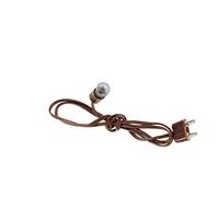 Bertoni Douille E 5,5 + fiche + lampe blanche de 3,5 V - Bertoni crèche ligne Noël