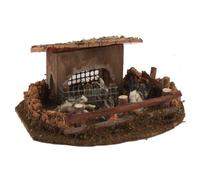 BERTONI-Enclos pour animaux de basse-cour 16x12x7 cm