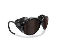Bertoni Lunettes de Soleil Polarisées de Glacier Montagne Alpinisme Trekking Ski Mod. Cortina Italy (Brun Polarisé)