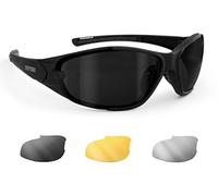 Bertoni Lunettes de sport en Nylon Mesh avec 3 verres interchangeables incluses AF109A